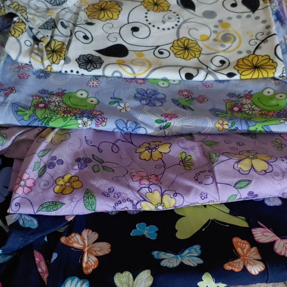 Scrub tops